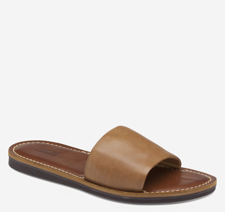 Johnston & Murphy Norris Slide Sandaler Herr - Bruna Skor [TE4192573]